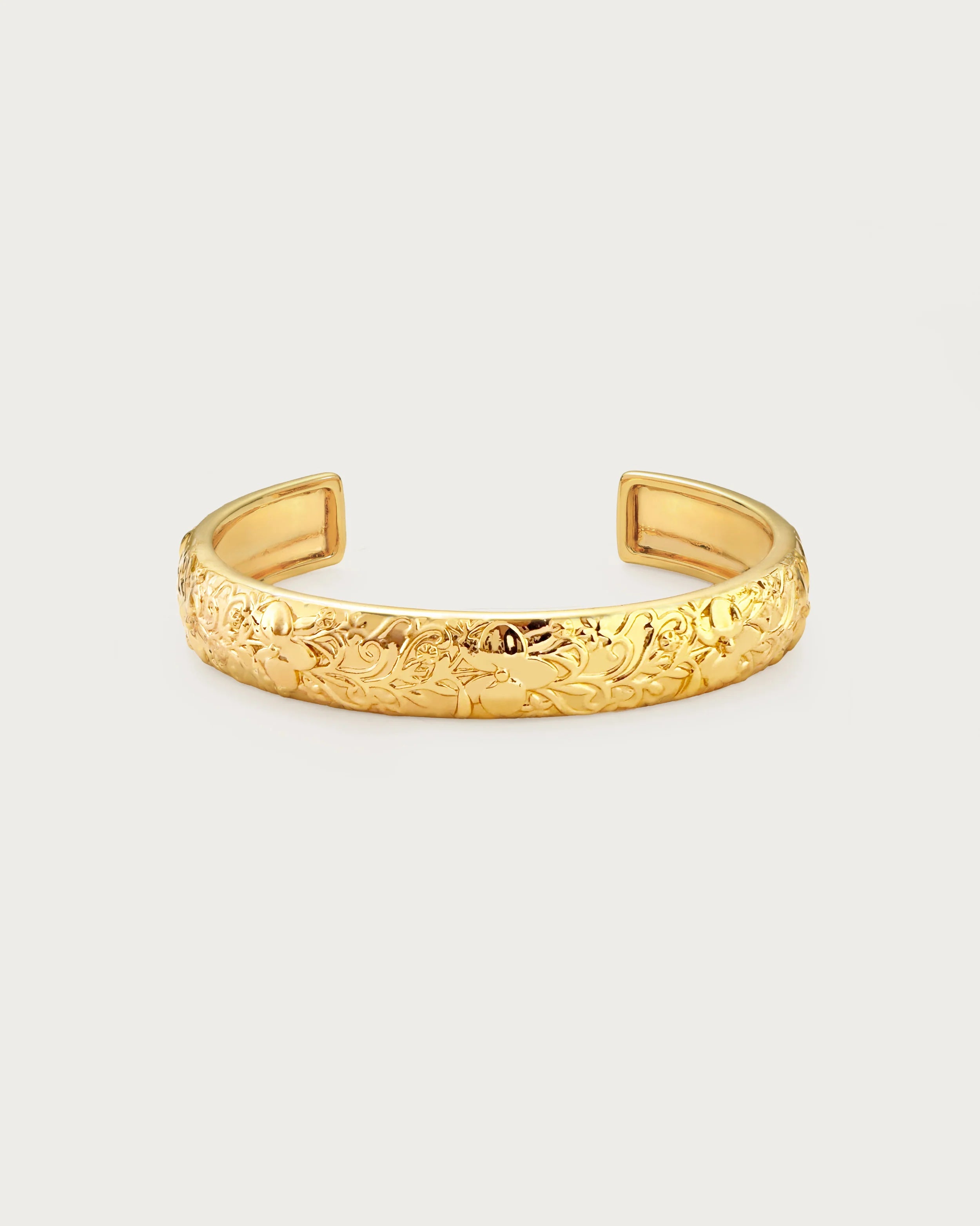 Green Motif Tennis Chain - Gold 5mm